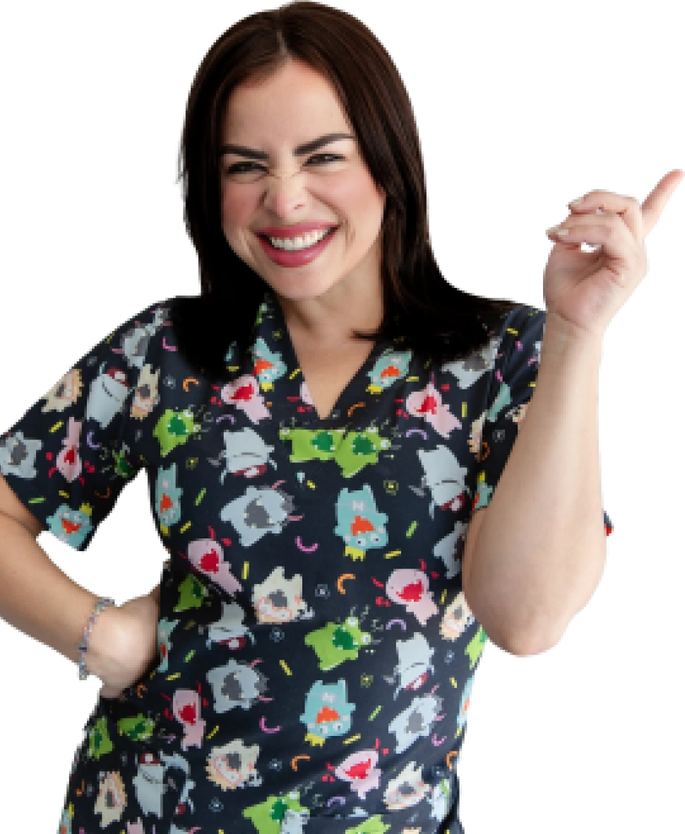 Dueña sonriendo