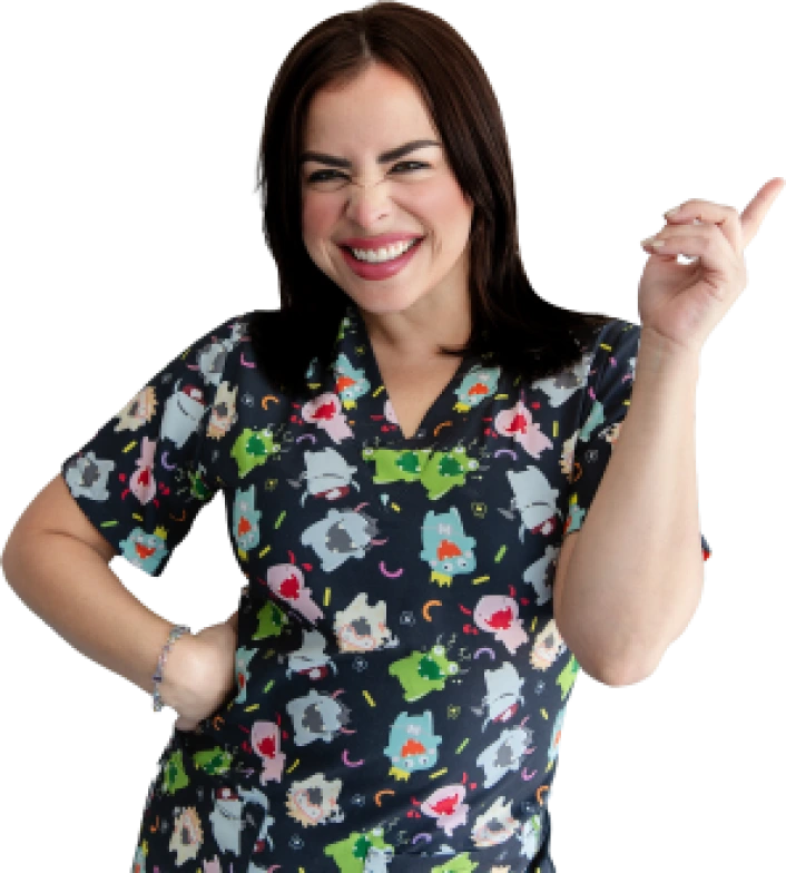 Dueña sonriendo